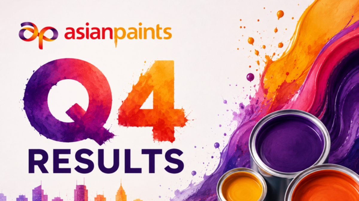 Asian Paints' Profit Rises 69% to ₹1,185.5 Crore in Q4 FY26