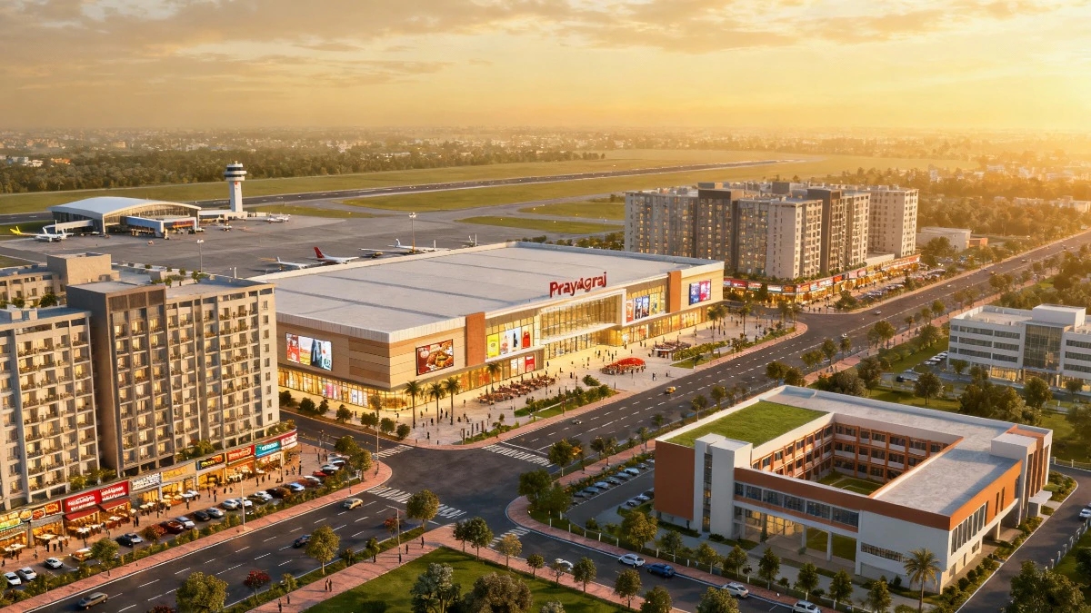 Prayagraj's Aero City: Buy Land at ₹30,000 per sqm, PDA to Develop Town City Near Airport