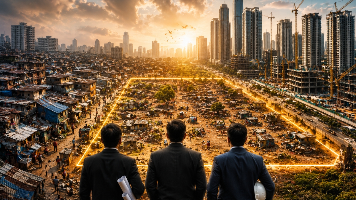 3 Corporate Giants Battle for Mumbai's First 100-Acre Slum Redevelopment in Andheri
