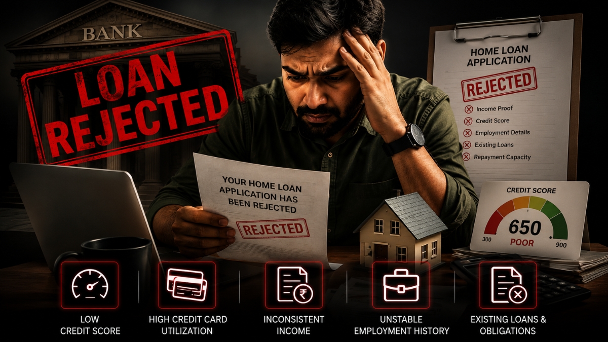 Home Loan Rejected? 5 Hidden Reasons Banks Never Tell You