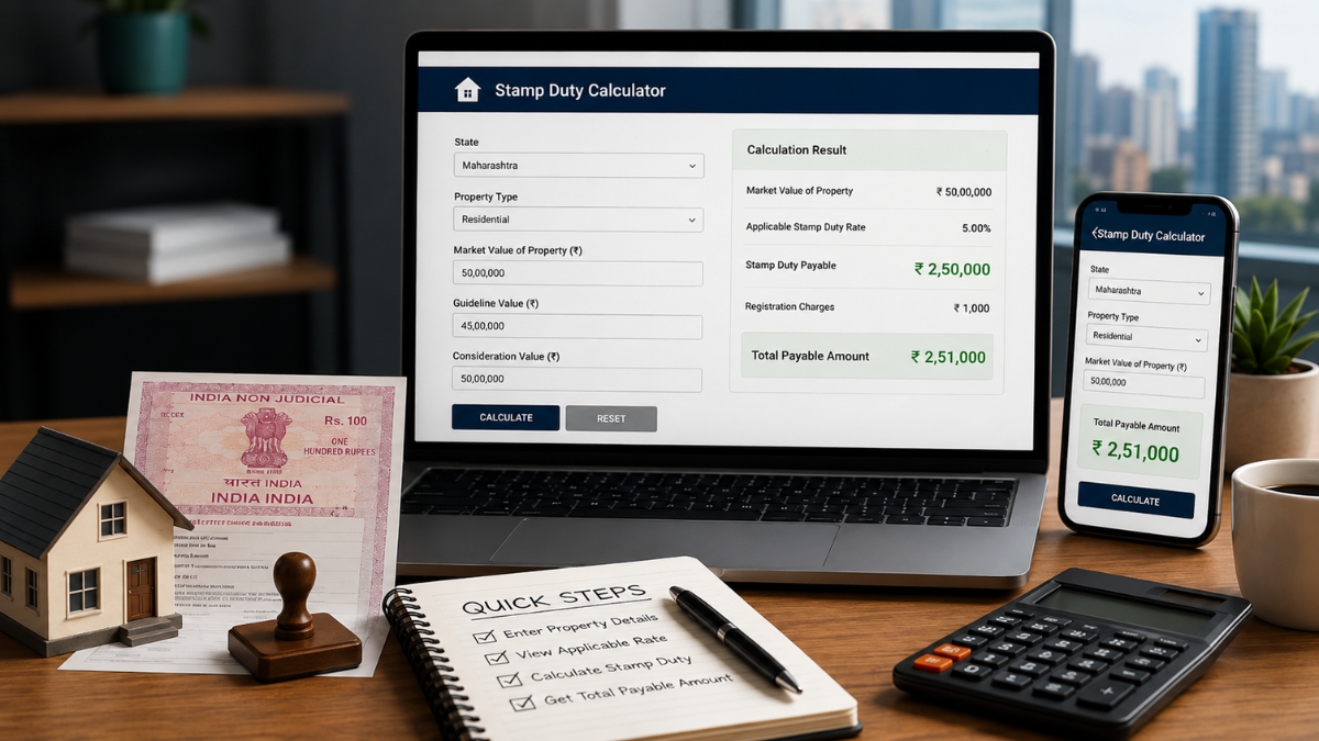 How to Calculate Stamp Duty Online in 2026 | 2-Minute Complete Guide