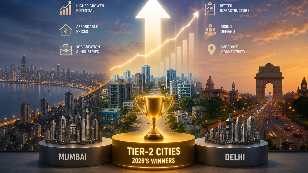 Tier-2 Cities Are Beating Mumbai and Delhi: 2026's Unexpected Real Estate Winners