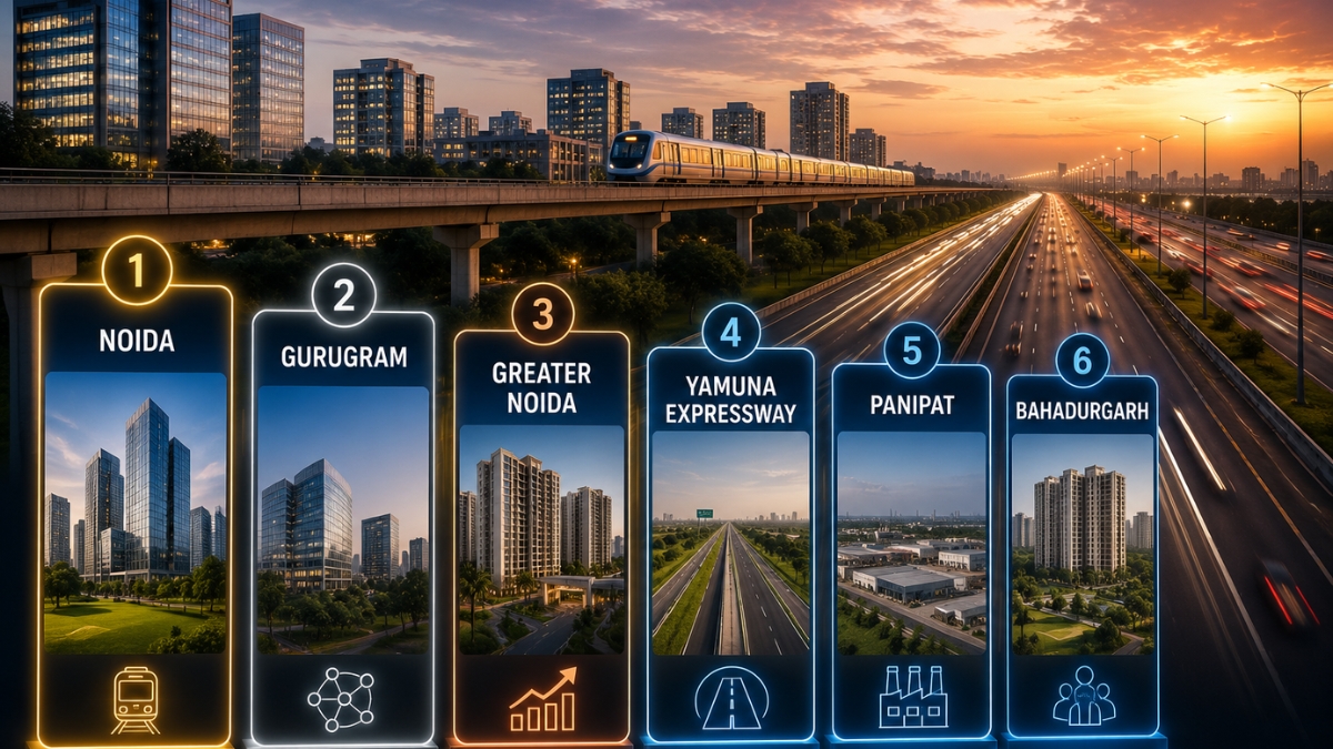 NCR's Best Infrastructure Cities in 2026 Ranked by Connectivity and Growth Potential