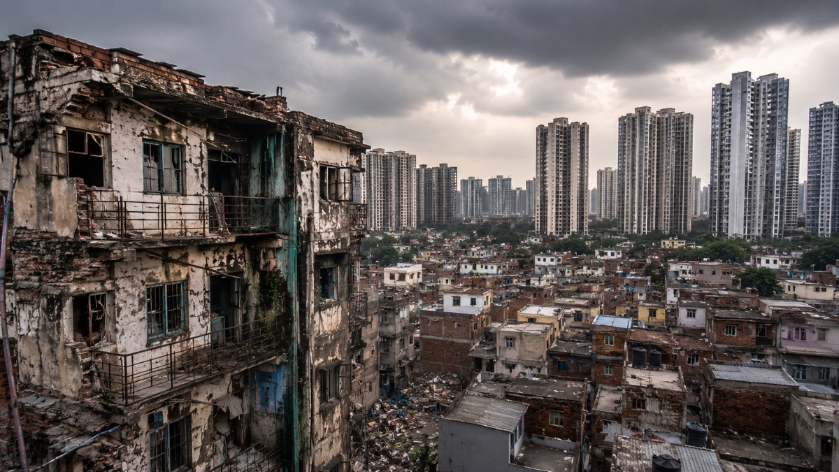 Thousands Live in Risk Zones Across Delhi NCR as Unsafe Buildings Become a Growing Concern