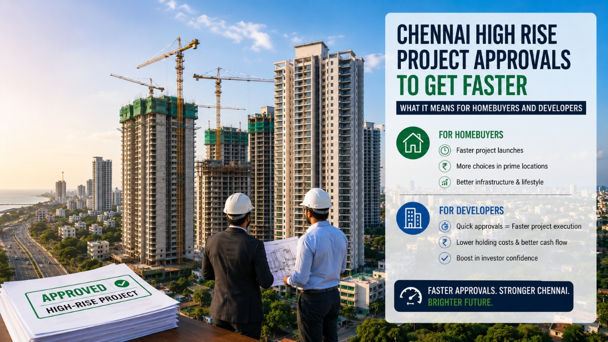 Chennai High Rise Project Approvals To Get Faster What It Means For Homebuyers And Developers