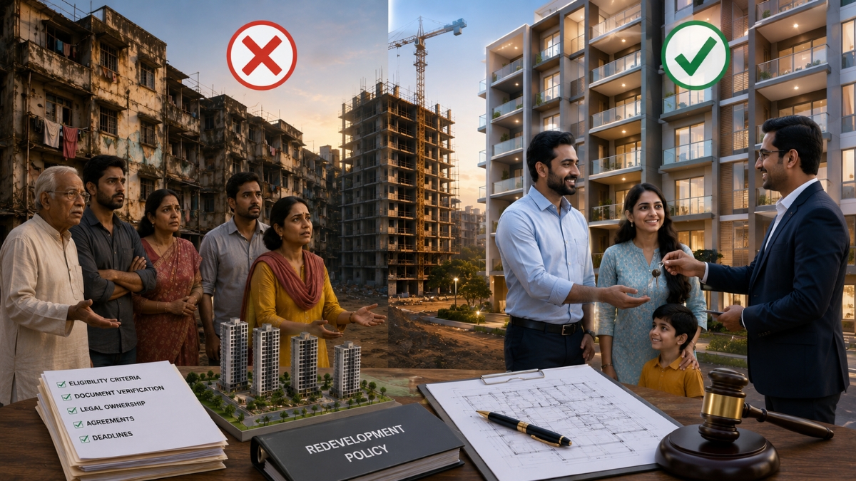 Why Some Families Get A Home In Redevelopment Projects While Others Do Not