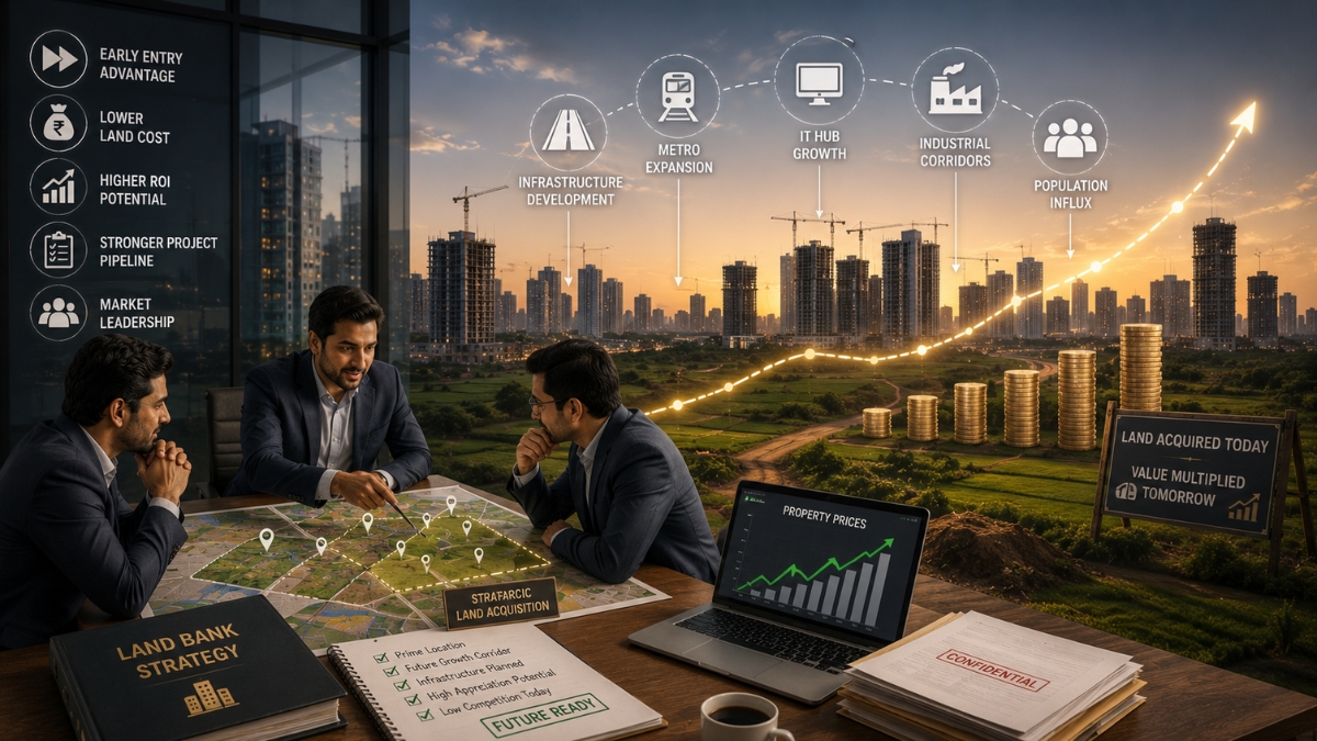 Why Major Developers Are Quietly Buying Land Before Property Prices Rise