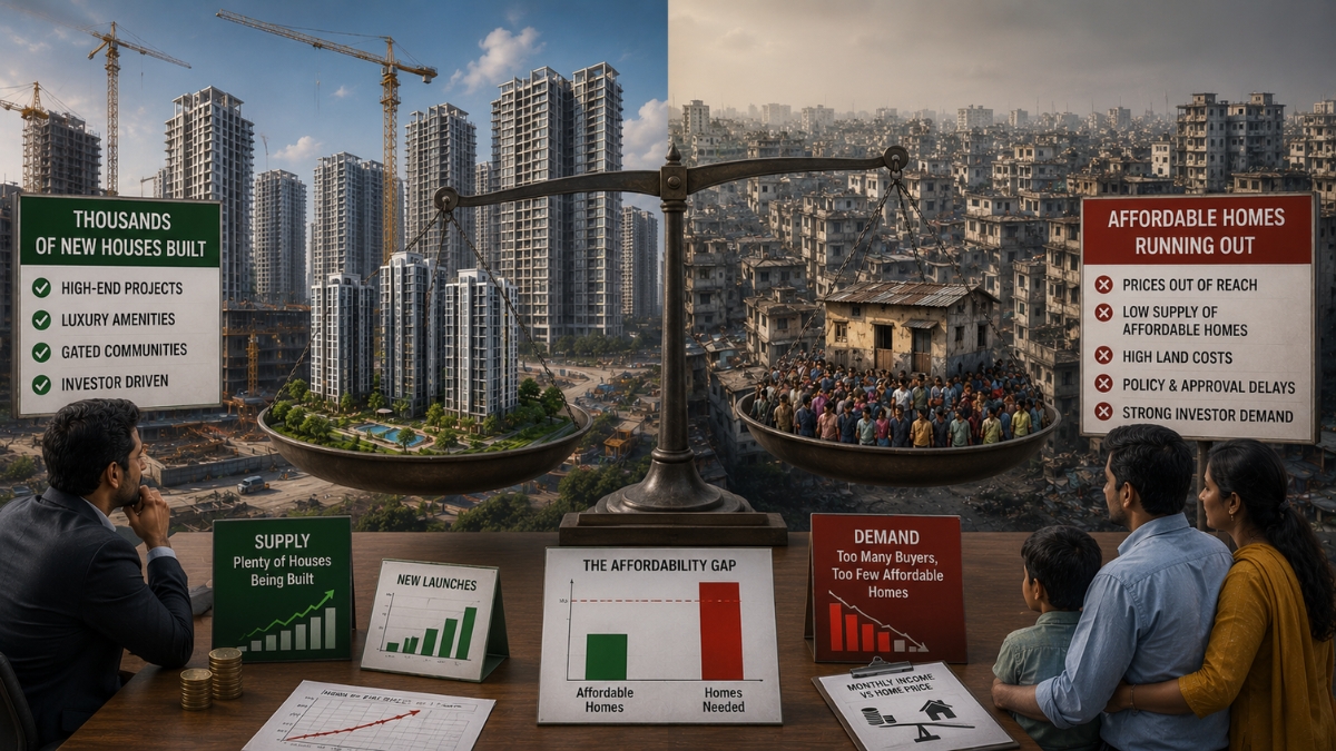 Why Some Cities Run Out Of Affordable Homes Even When Thousands Of New Houses Are Built