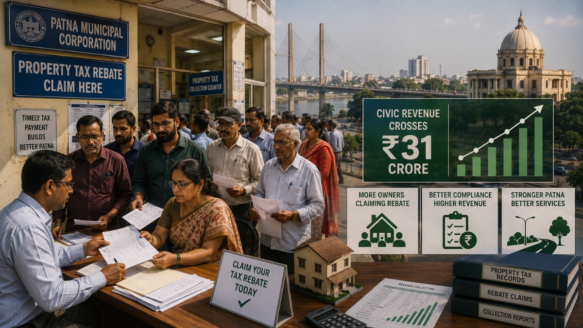 Patna Property Owners Rush To Claim Tax Rebate As Civic Revenue Crosses ₹31 Crore