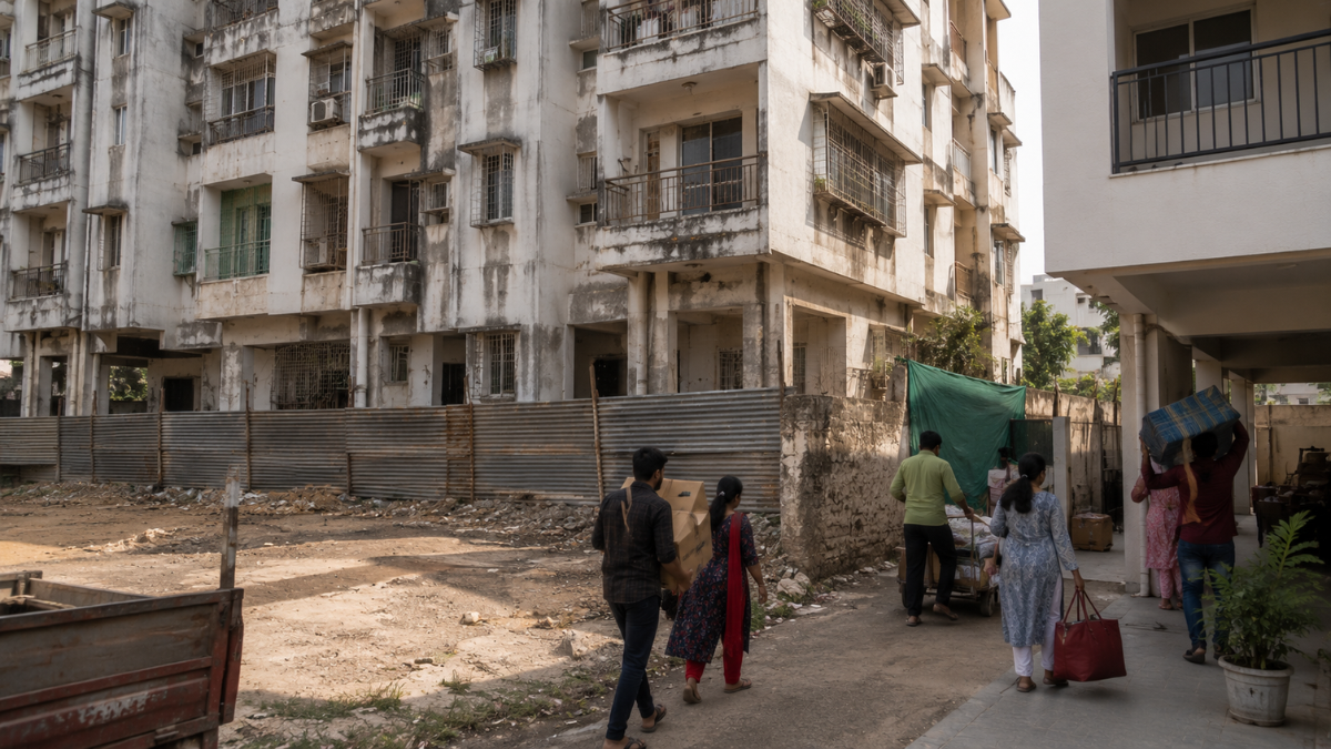 They Left Their Homes for Redevelopment Now Many Families Are Paying Rent With No New Flats in Sight