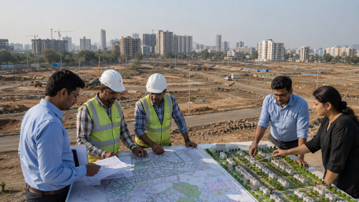 After 8 Years of Waiting Pune's Landmark Land Pooling Projects Move to PMC for Execution