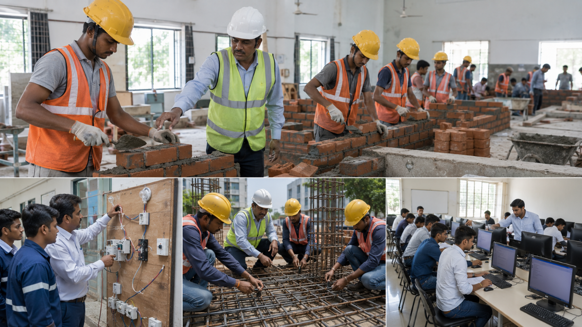 Rajasthan Plans Massive Skill Drive for 14 Lakh Construction Workers and Their Families