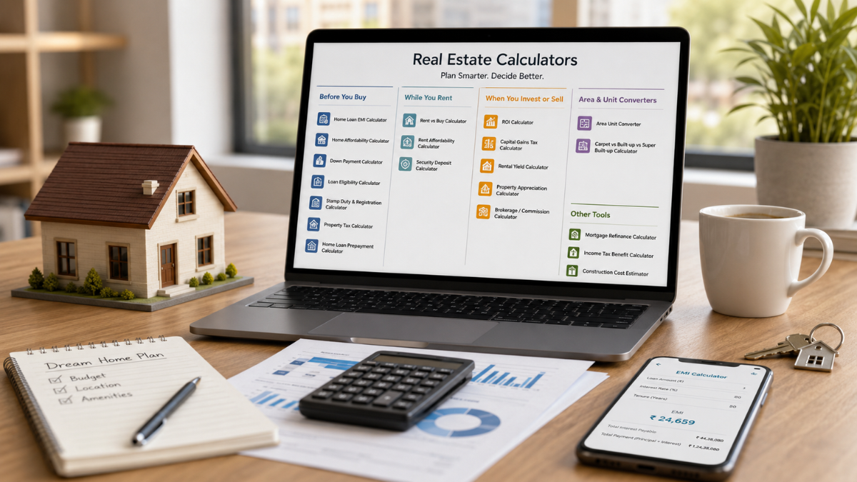 Grihik Property Calculators: A Complete Guide to Every Tool You Need Before, During, and After a Property Deal