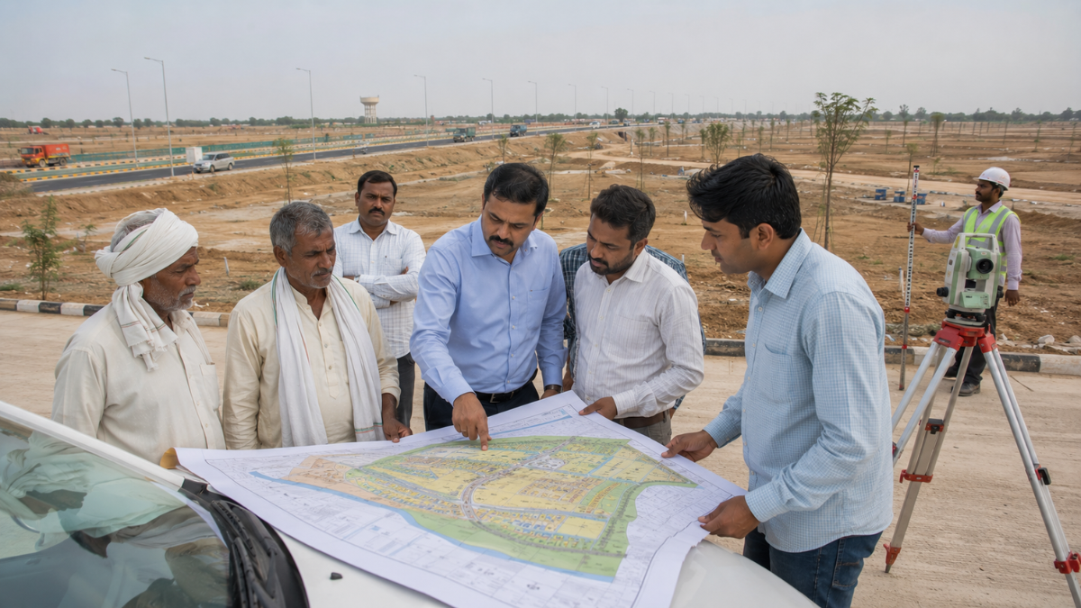 YEIDA Acquires 41% Land for Master Plan 2041, 20,000 Farmers Await 7% Developed Plots