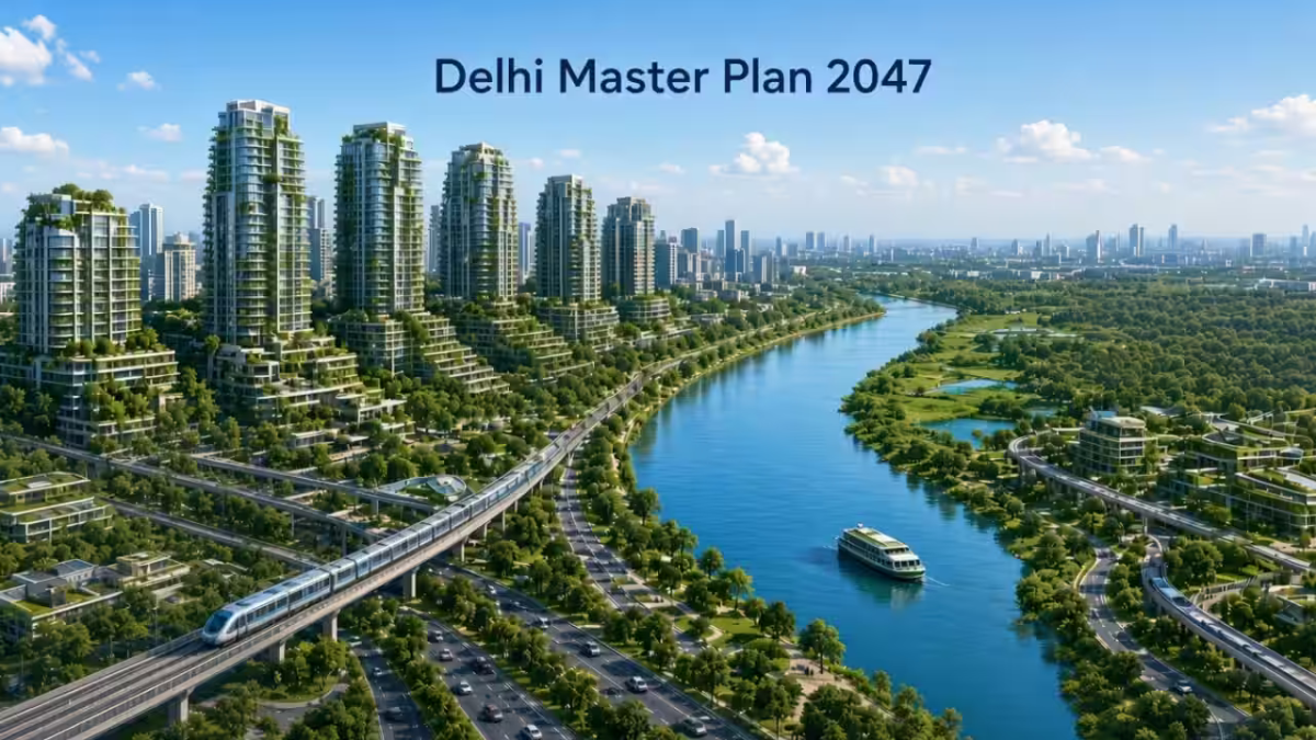 Delhi Master Plan 2047 Gets Green Light With 17 Lakh Homes, Faster Approvals and New Yamuna Rules