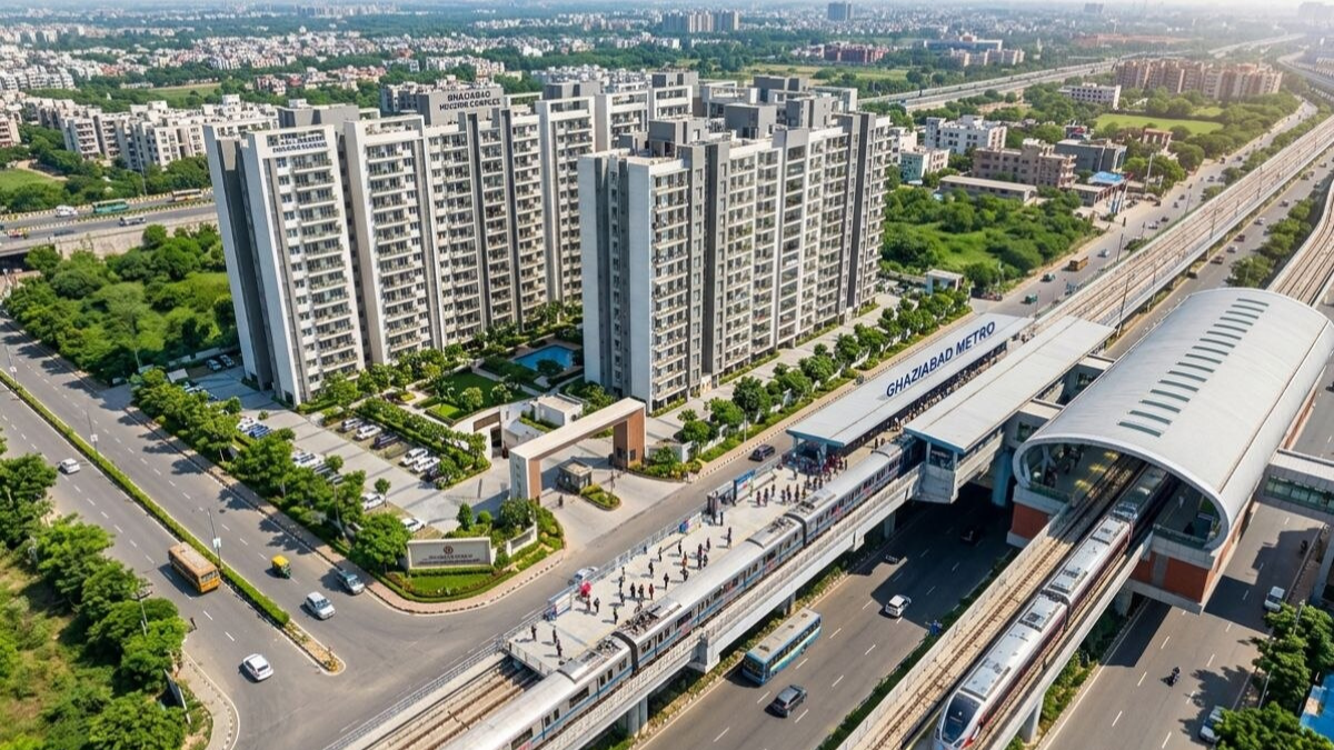 Ghaziabad Flats From ₹26 Lakh to ₹2.36 Crore Up for E-Auction With Metro and RRTS Connectivity