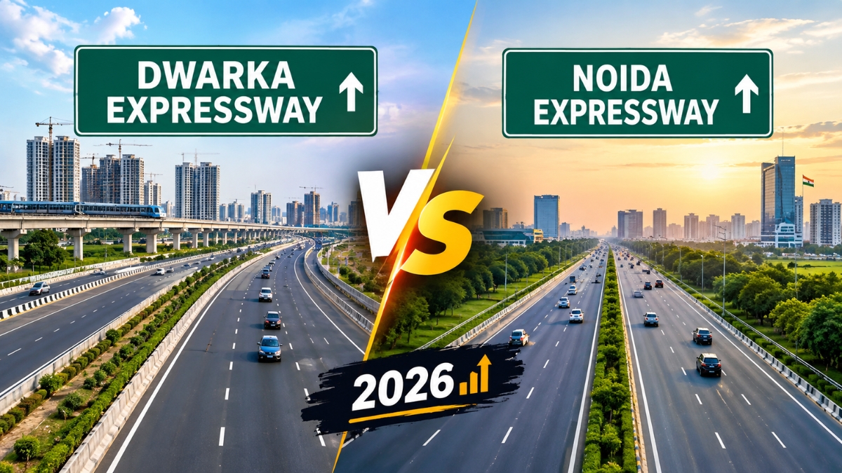 Dwarka Expressway vs Noida Expressway: Which Wins 2026?