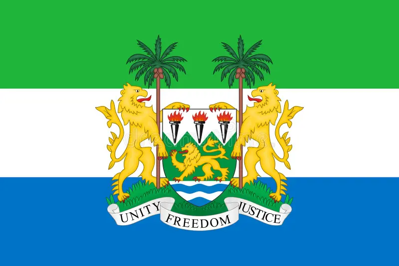 Sierra Leone flag