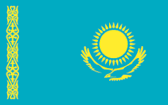 Kazakhstan flag
